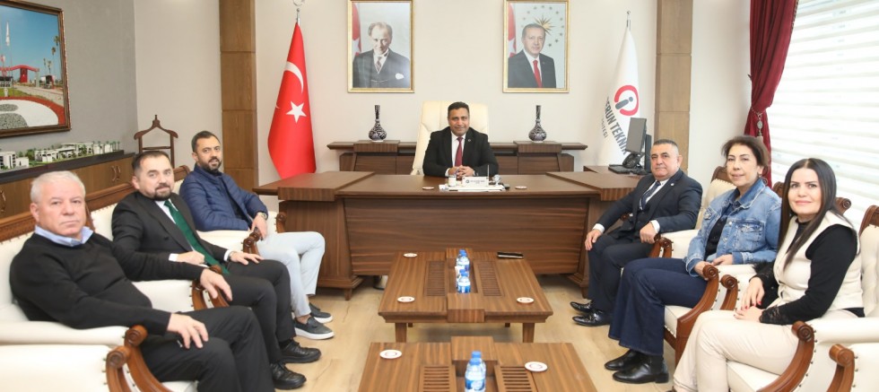 ARİAD’TAN İSTE REKTÖRÜ DURUEL’E HAYIRLI OLSUN ZİYARETİ 