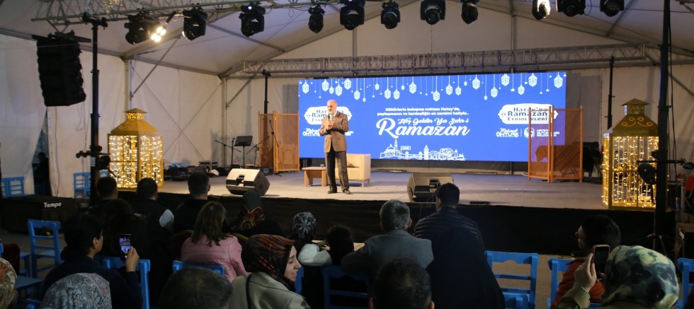 MEHMET EMİN AY, SEVENLERİYLE HATAY’DA BULUŞTU