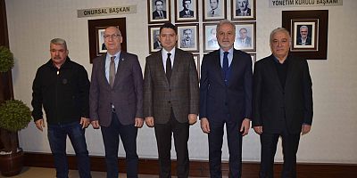 Arsuz Kaymakamı Hacı Hasan Gökpınar İTSO’yu Ziyaret Etti