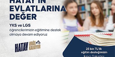 HBB EĞİTİM BURSUNUN 2. TAKSİTİ HESAPLARA YATTI