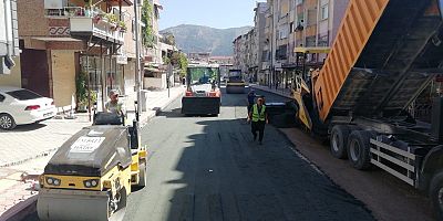HBB’NİN BETON ASFALT ÇALIŞMALARI HAFTA SONU DA DEVAM EDİYOR
