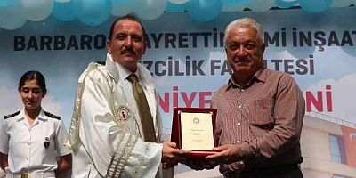İTSO’ya Desteklerinden Dolayı Plaket Verildi