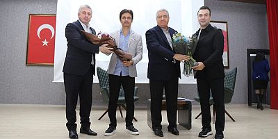 MEHMET AYDIN, HOPDEDİK AYHAN YÜKSELİŞ KOLEJİNDE   